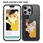 Custom Smart E-Ink Display Case with NFC – Personalized Image Display Photo Cover Compatible with iPhone Models