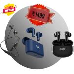 BoAt Airdopes 181 | Ninja 402 | Rockerz 255 Combo Offer Package Of 3