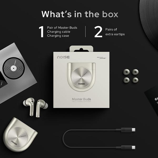 Noise Master Buds Wireless Active Noise Canceling Earbuds NBX-105