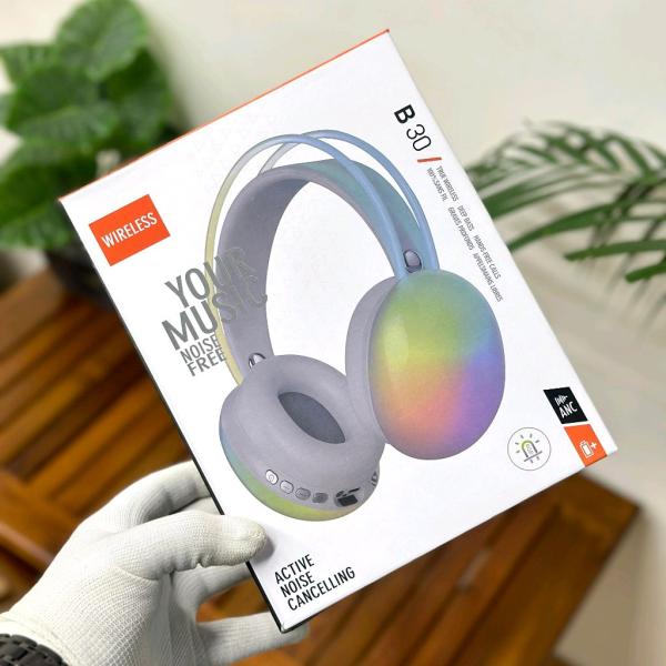 JBL RGB LED Lighting Headphones – 360° Audio & Noise Cancellation