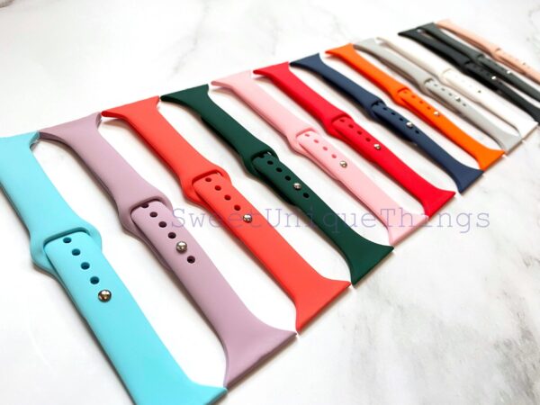 Flexible Silicone Narrow Replacement Sports Band for Apple Watch Series 8 7 6 5 4 3 2 1 SE For with 38mm 40mm 41mm 42mm 44mm 45mm scaled ReMobiler