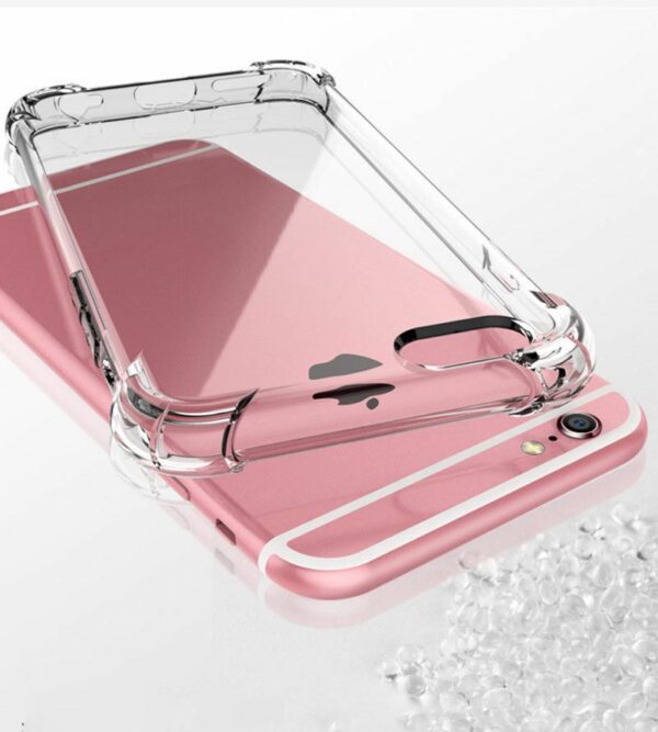 IPHONE 8 Plus Clear Case Cover Shockproof Protective TPU Bumper ReMobiler